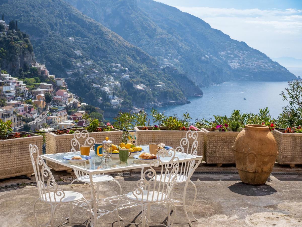 Rosa House - Breathtaking View Of The Amalfi Coast Villa Positano Kültér fotó
