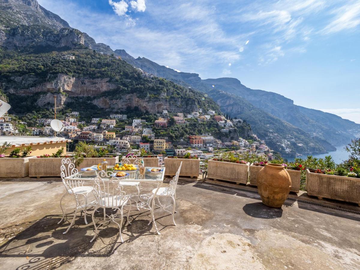 Rosa House - Breathtaking View Of The Amalfi Coast Villa Positano Kültér fotó