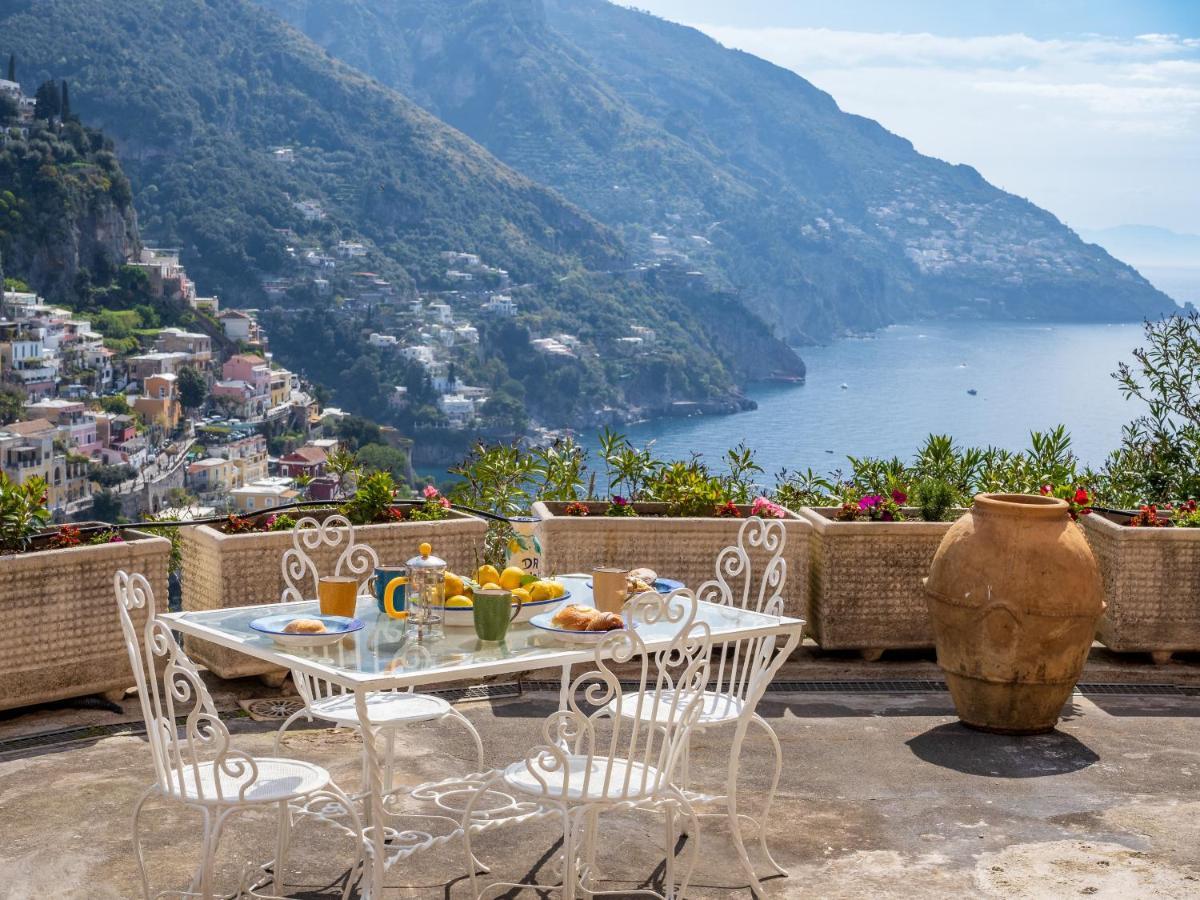 Rosa House - Breathtaking View Of The Amalfi Coast Villa Positano Kültér fotó