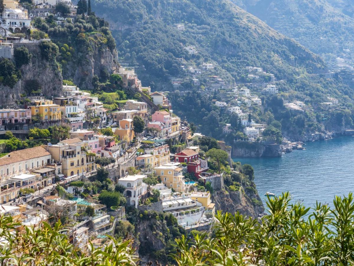 Rosa House - Breathtaking View Of The Amalfi Coast Villa Positano Kültér fotó