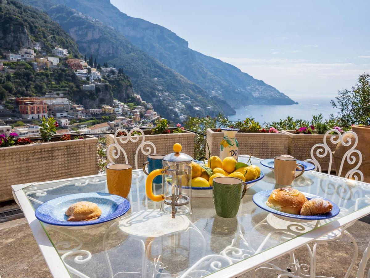 Rosa House - Breathtaking View Of The Amalfi Coast Villa Positano Kültér fotó